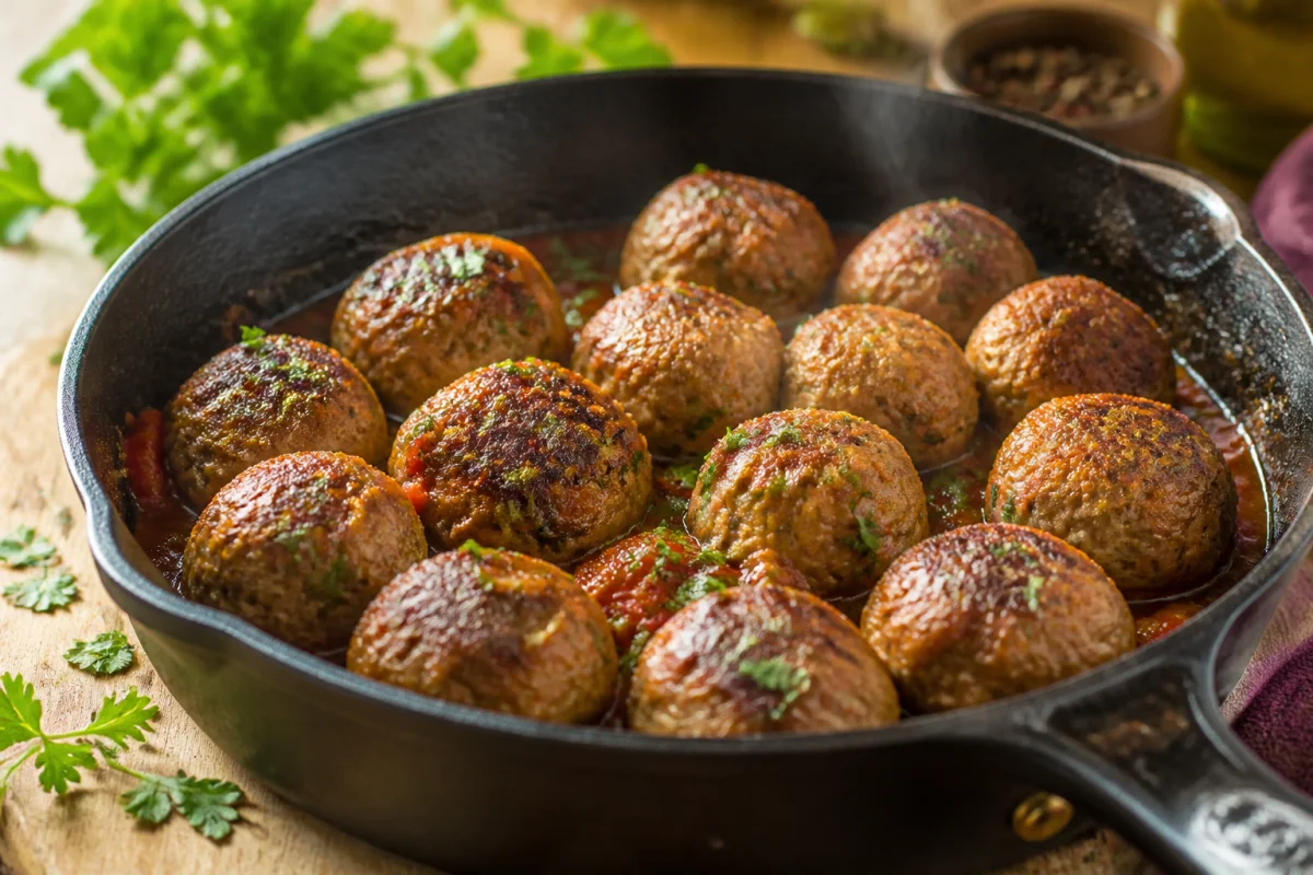 comment cuire des boulettes de viande