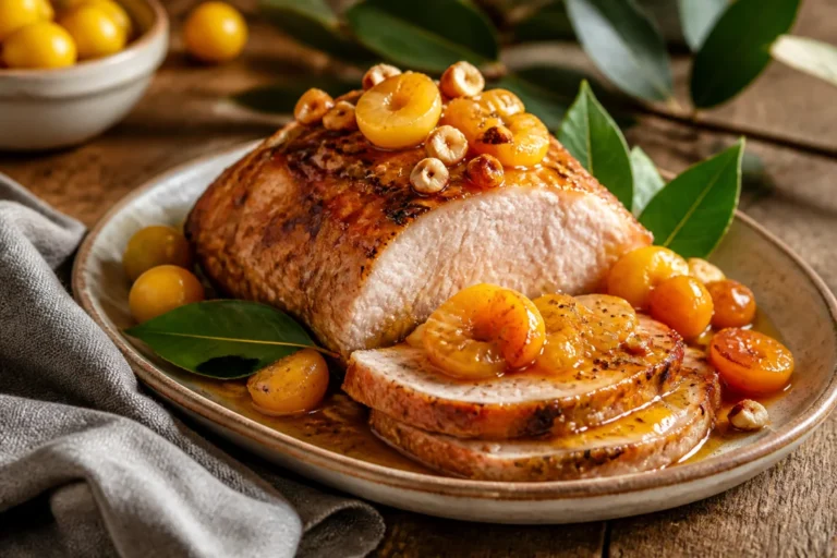 recette viande avec mirabelles